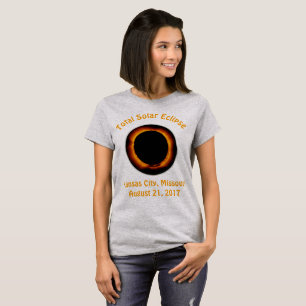 Gesamt Solar Eclipse (Kansas City, Missouri) T-Shirt