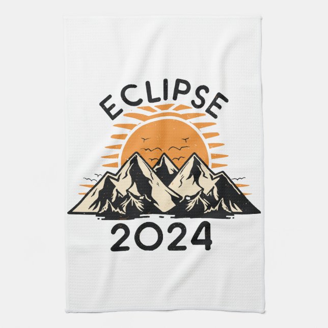 Gesamt-Solaranlage 2024 Geschirrtuch (Vertikal)