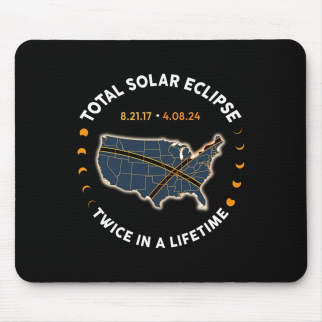 Gesamt-Solaranlage 2024 zweimal im Jahr 2017 Mousepad (Vorne)