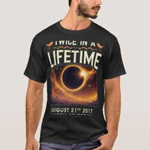 Gesamt-Solaranlage 2024 zweimal im Jahr 2017 T-Shirt