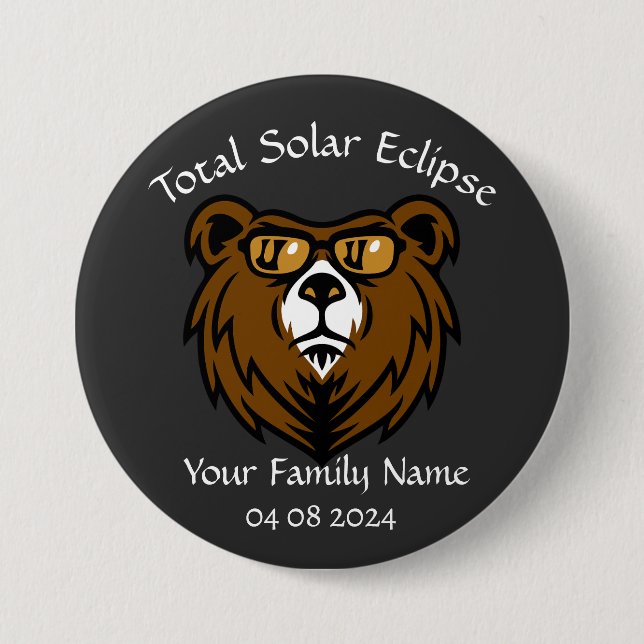 Gesamt-Solaraufkleber personalisieren Button (Vorderseite)