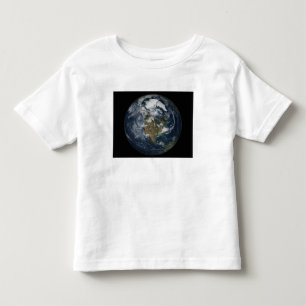 Gesamte Erde mit Nordamerika 5 Kleinkind T-shirt