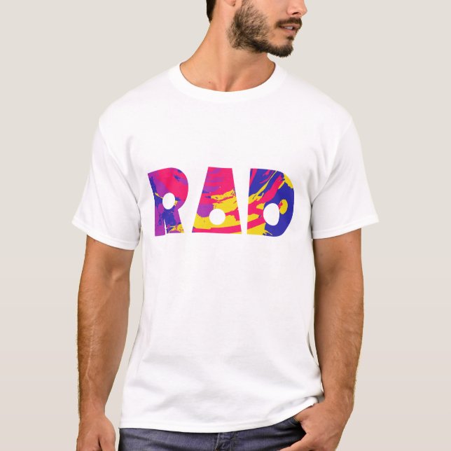 Gesamter 80er krass T-Shirt (Vorderseite)