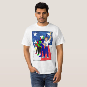 Gesamter amerikanischer T - Shirt