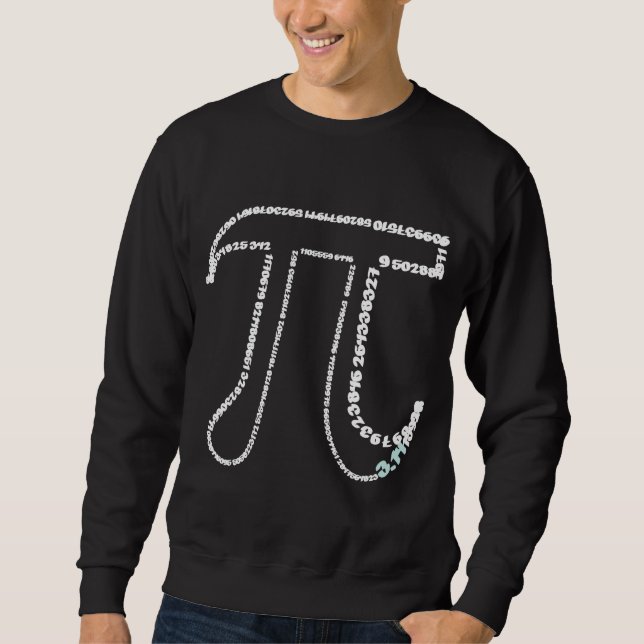 Gesamter Pi-Tag Sweatshirt (Vorderseite)