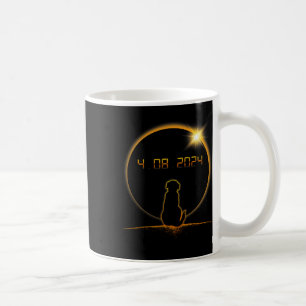 Gesamter Solar-Eclipse-Hund Kaffeetasse