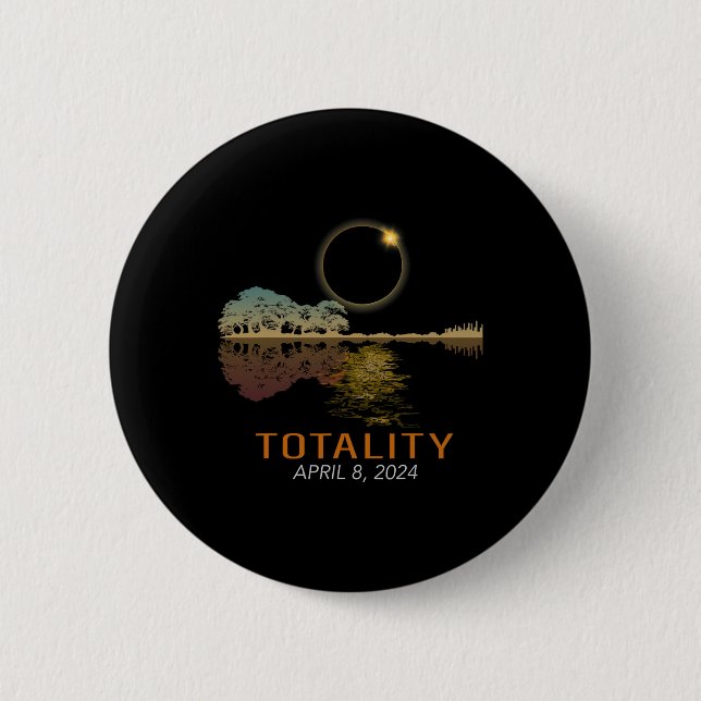 Gesamter Solar Eclipse Shirt Totality Eclipse Gita Button (Vorderseite)
