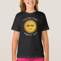 Gesamter Solar-Eclipse-T - Shirt
