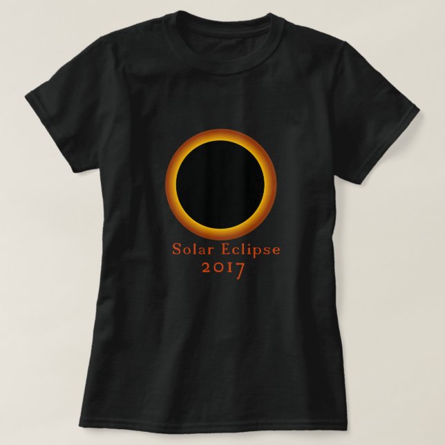 Gesamter Solar-Eclipse-T - Shirt 2017 (Design vorne)