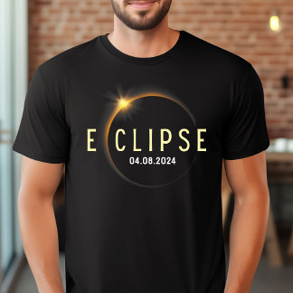 Gesamter Solaransatz 2024 Pfad der Totalität 8. Ap T-Shirt