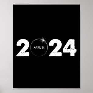 Gesamter Solaransatz 8. April 2024 Totalweg Poster