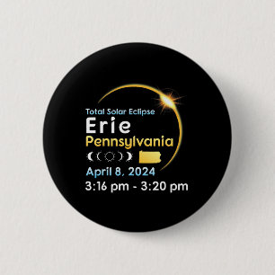 Gesamter Solarkollektor in Erie Pennsylvania am Ap Button