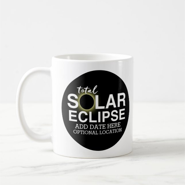Gesamter Sonnenkollektor - 2024 oder Zolldatum Kaffeetasse (Links)