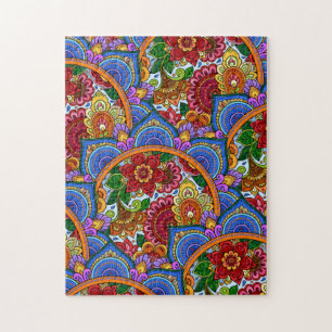 Gesamtes Mandala-Design, herausfordernd