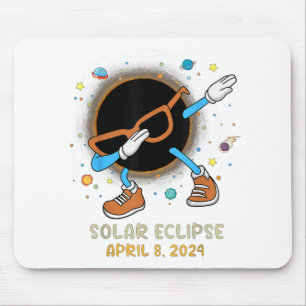 Gesamtes Solar-Eclipse 2024 Gewitter-Dabbing für K Mousepad