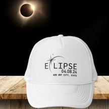 Gesamtes Solar-Eclipse 2024 Optionale benutzerdefi