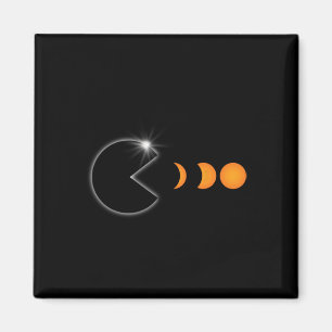 Gesamtes Solar-Eclipse 8. April 2024 Finanzierungs Magnet