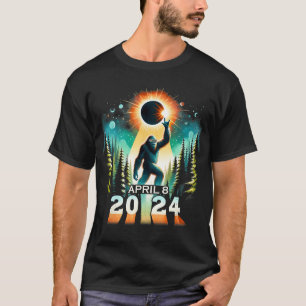 Gesamtes Solar-Eclipse 8. April Solar-Eclipse 2024 T-Shirt