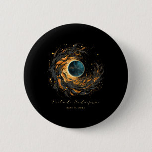 Gesamtes Solar Eclipse Chaser Fan Watching Shirt A Button