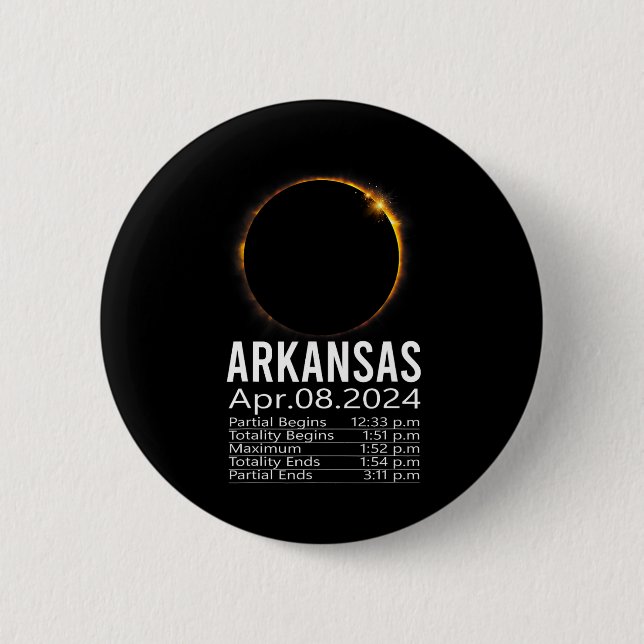 Gesamtes Solar-Eclipse-Programm 8. April 2024 Arka Button (Vorderseite)