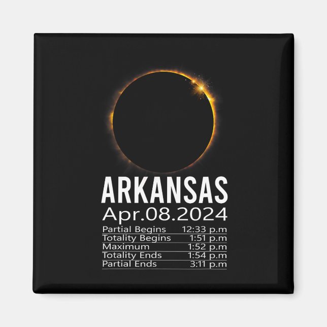 Gesamtes Solar-Eclipse-Programm 8. April 2024 Arka Magnet (Vorne)