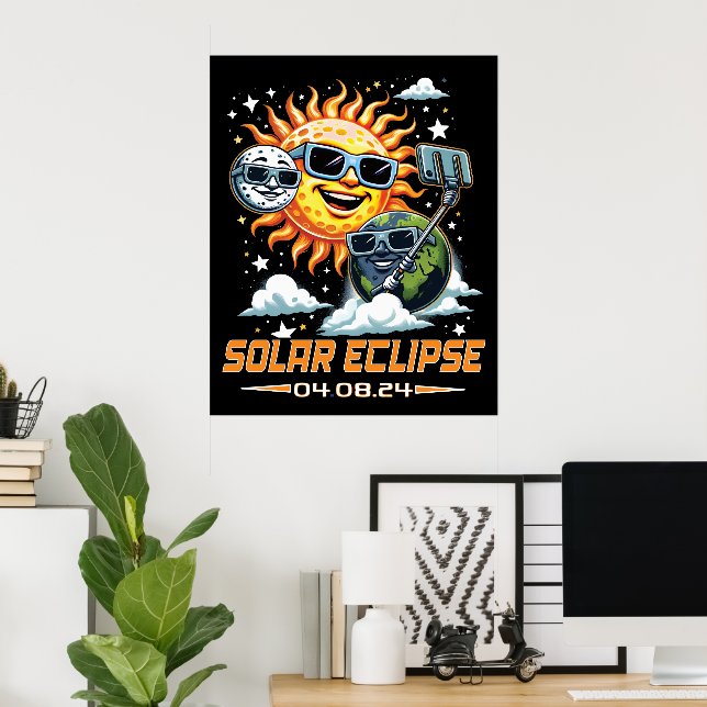 Gesamtes Solarelien April 2024 Poster (Heimbüro)