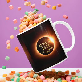 Gesamtes Solarkollektiv 8. April 2024 Personalisie Zweifarbige Tasse