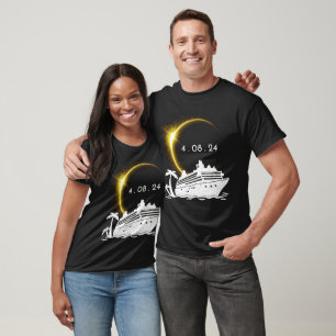 Gesamtes Solarschiff 2024 Kreuzfahrtschiff T-Shirt