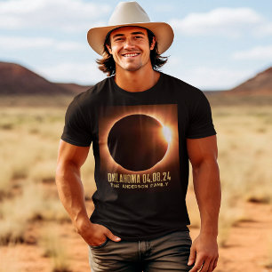 Gesamtes Solarzellen-Oklahoma 2024 Personalisiert T-Shirt