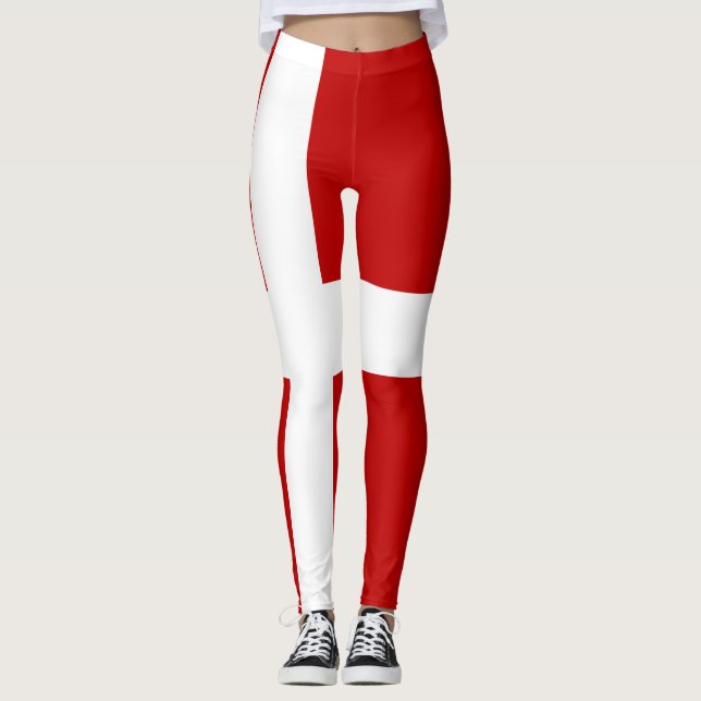 Gesamtflagge der dänischen Leggings (Vorderseite)