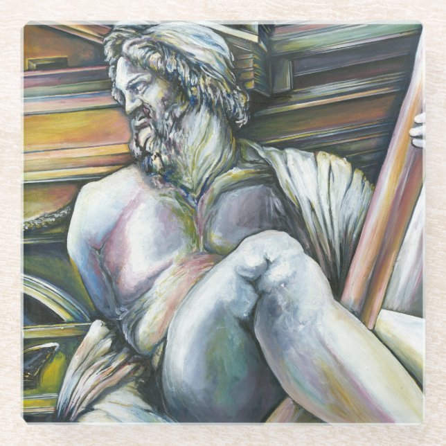 Gesamtkunstwerk Glasuntersetzer (Vorderseite)