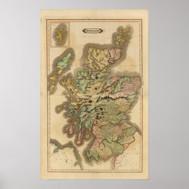 Gesamtschottland Poster (Vorne)