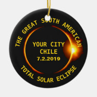 Gesamtsolareklipse-2019 Chile, Südamerika