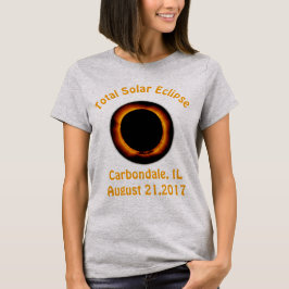 Gesamtsolares Eclipse (Carbondale, IL) T-Shirt