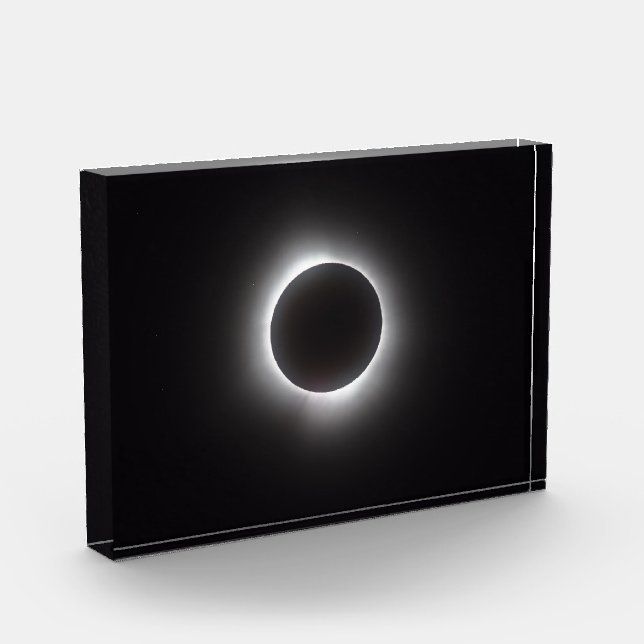 Gesamtsolares Eclipse Fotoblock (Links)