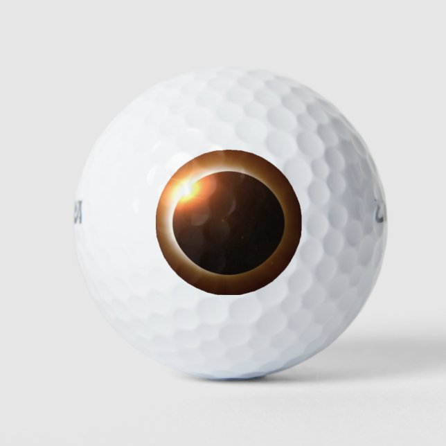 Gesamtsolares Eclipse Golfball (Vorderseite)