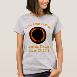 Gesamtsolares Eclipse (Kolumbien, Missouri) T-Shirt