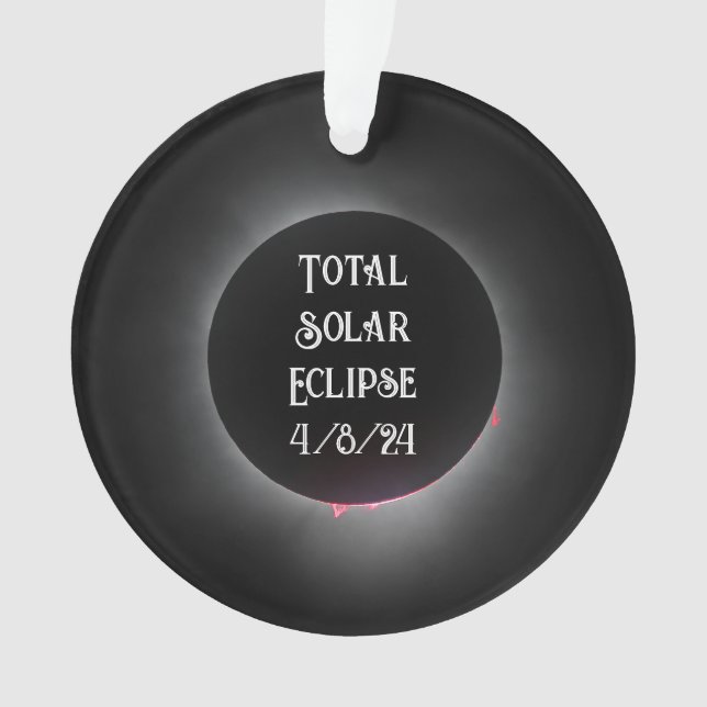 Gesamtsolares Eclipse Ornament (Vorderseite)