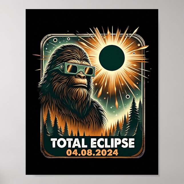 Gesamtsolares Eclipse Poster (Vorne)