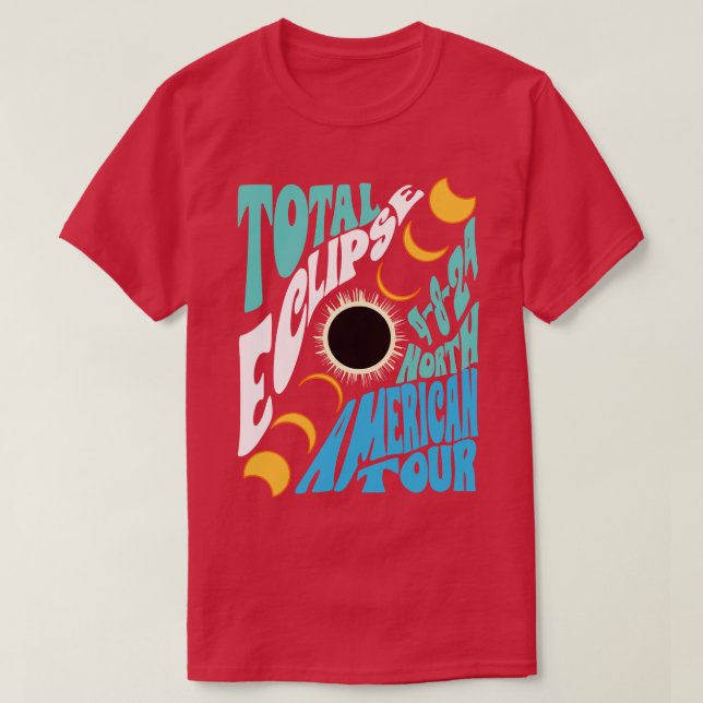 Gesamtsolares Eclipse T-Shirt (Design vorne)