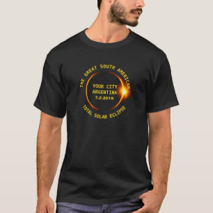 GesamtSonnenfinsternis Argentinien 2019 Südamerik T-Shirt