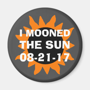 GesamtSonnenfinsternis Mooned ich den Sun Magnet