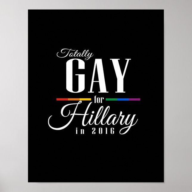 GESAMTSPIEL FÜR HILLARY -.pnng Poster (Vorne)