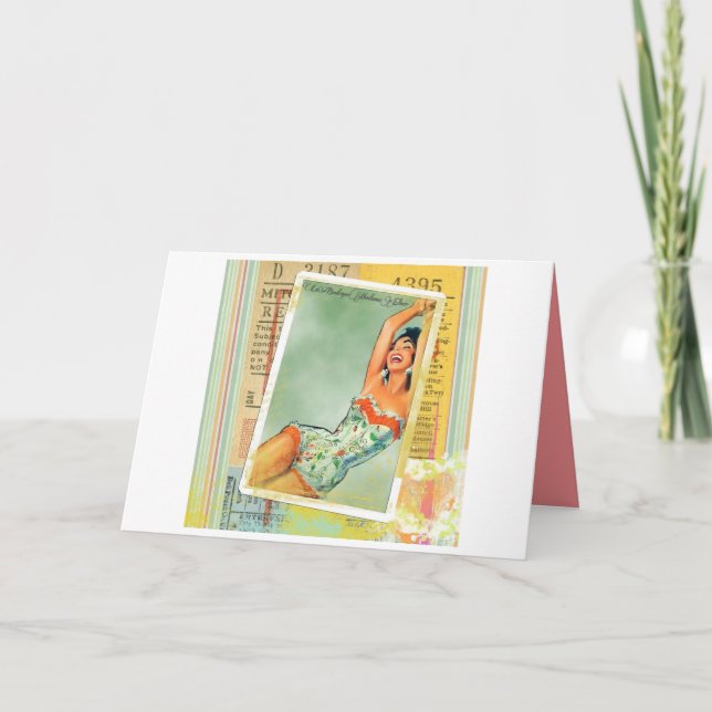 GesamtVintage Karte bettys (Vorderseite)
