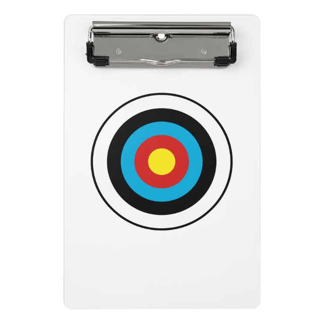 Gesamtzieldesign Mini Klemmbrett (Vorderseite)