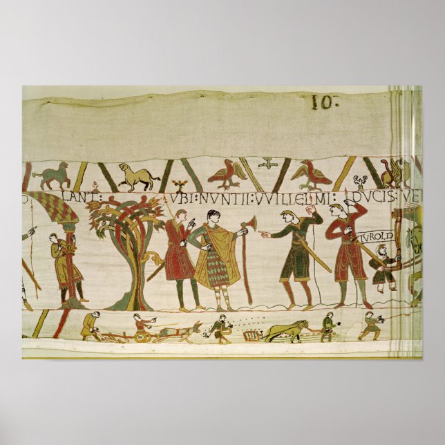 Gesandte aus Duke William werden an Count Typ gesc Poster (Vorne)