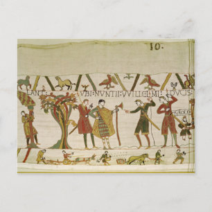 Gesandte aus Duke William werden an Count Typ gesc Postkarte