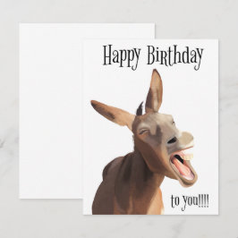 Gesang Donkey - Happy Birthday To You!!