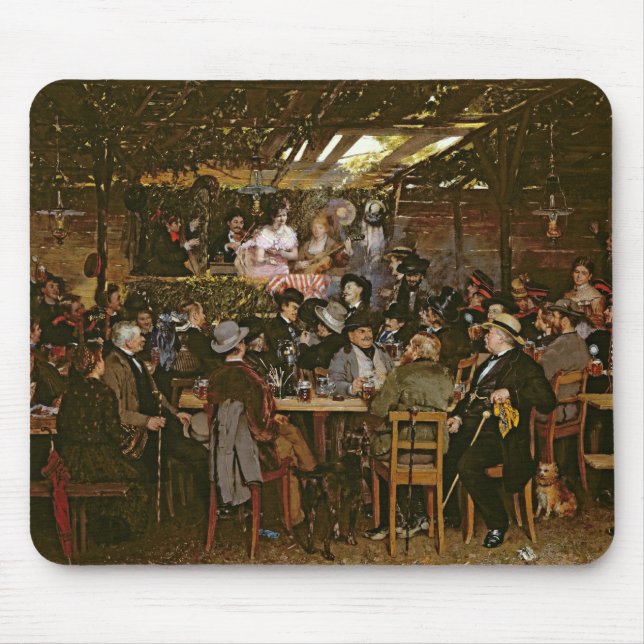 Gesang einer sichernden Menge Mousepad (Vorne)