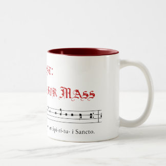 Gesang: es ist, was für Masse ist Zweifarbige Tasse